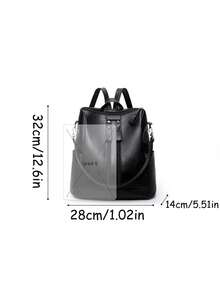 Stylish Backpack For Girls, Multi-Functional And Large-Capacity, Suitable For Daily Commutes And Holiday Travel. - Multicolor - View 8