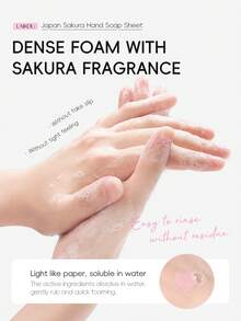 1 Set Handwash Soap Bar Kit, Sakura, Milk, Vitamin C, Hand Cleansing, Daily Use, Soothing Skin, Basic Cleaning, Long-Lasting Fragrance, Suitable For Travel, Camping, Hiking, Outdoor - 3PCS-lKYHPZ3 - View 4