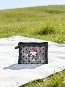 SANRIO 1个粉色Hello Kitty图案小网眼收纳袋，印有“药品”字样和十字符号，适用于急救包、户外/居家药品/药丸收纳、旅行整理、化妆包、润唇膏收纳，是学生、生日、浴室、宿舍必备、妻子、老师、家人和朋友的理想礼物。药品收纳袋、急救包、药品整理盒、药盒、药丸收纳器、便携式药盒，适合居家、户外、邮轮旅行等各种场合。 - 彩色 - 查看 4