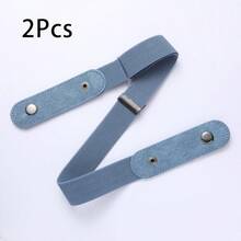 Cinturón elástico de cintura, ajustable, diseño sin hebilla, unisex, cintura elástica invisible, cinturón adelgazante - Comodidad sin hebilla, elasticidad ajustable, perfecto para jeans y pantalones casuales - Realza tu curva corporal, cinturón elástico retro - Diseño sin hebilla, ajuste invisible, unisex, elasticidad cómoda, talla única - Multicolor - Ver 27