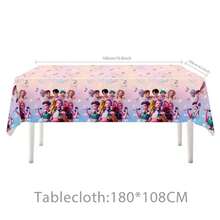 Hasbro Cartoon Theme Happy Birthday Banner, Anime Edge Hanging Swirl, Anime Edge Party Pennants, Anime Edge Party Tablecloth For Birthday Party Decoration - Multicolor - View 6