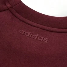 Áo nỉ cổ tròn Adidas kiểu dáng mới 2026, unisex, thể thao, thường ngày, đa năng. - Màu đỏ sẫm - Xem 8