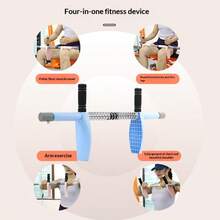 Equipo de fitness multifuncional para compresión de piernas y estiramiento de brazos, uso doméstico para dar forma al Body, tonificación muscular para muslos y piernas - Multicolor - Ver 4