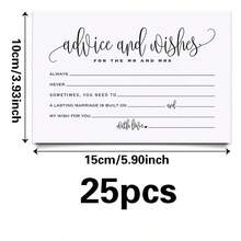 25张祝贺祝福卡，适合新婚夫妇、新娘和新郎，是婚礼装饰或新娘送礼会的完美补充。 - 賀卡 - 查看 2