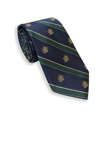 1 Piece Crown Striped Tie, Suitable For Matching Shirts In Daily Street Style. - Multicolor - View 4