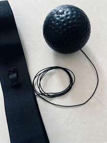Boxing Reflex Ball Set - Speed Reaction Ball With Adjustable Headband, Boxing Reflex Training Ball With Textured Grip - Improve Speed And Hand-Eye Coordination, Speed And Reaction Time, Sports Speed Training Ball, Durable Synthetic Material For Men Fitness And Agility Training, Boxing Accessories, Smooth Design, Sturdy Construction, Boxing Equipment, Boxing, Reflex Ball - Multicolor - View 4