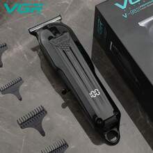 Lionel Messi VGR Electric Hair Clipper, Professional Cordless Hair Trimmer, Men's Digital Display 2-In-1 Set V-282 V-982 - Multicolor - View 9