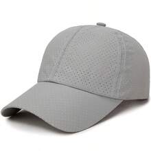 Topi Baseball Pria - Topi Matahari Musim Panas, Cepat Kering, Bernapas, Ringan, Dapat Diatur, Cocok untuk Lari, Golf, Mendaki, dan Aktivitas Luar Ruangan - A - View 7