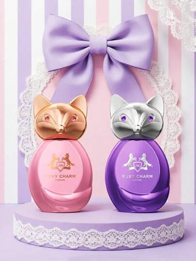 100毫升狐狸造型香氛喷雾，空气清新剂，无焰香薰，节日、生日、派对等场合馈赠亲友、长辈的理想之选。持久留香，净化空气，适合约会、通勤、宴会、盛会等各种场合。