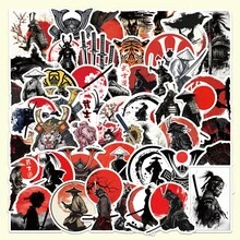 50张复古武士武士贴纸，剪贴簿用品，文具，行李箱，笔记本装饰贴纸批发 - 顏色 - 查看 9