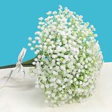 40 buc/20 buc/12 buc/6 buc flori artificiale de Gypsophila, simulare flori Dianthus, potrivite pentru nunți, petreceri, decorarea casei, confecționarea buchetelor, accesorii DIY, Ziua Îndrăgostiților, cadouri, zile de naștere, ceremonii de absolvire - Multicolor - Vizualizare 2
