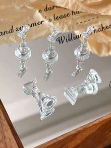 10 món dụng cụ tập vẽ móng hình quân cờ, khay đựng móng từ tính trong suốt, giá trưng bày móng, dụng cụ làm móng nghệ thuật, dễ sử dụng và dễ làm quen (5 món/1 cái) - Nhiều màu - Xem 3