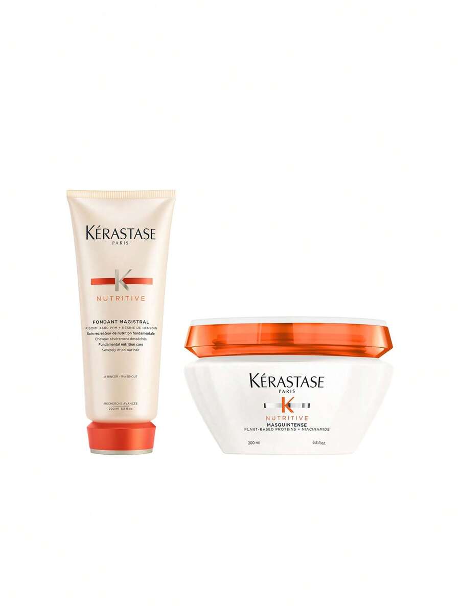 [Bundle] Nutritive Fondant Magistral Conditioner 200 Ml + Masquintense Hair Mask 200 Ml - Nutritive - View 1