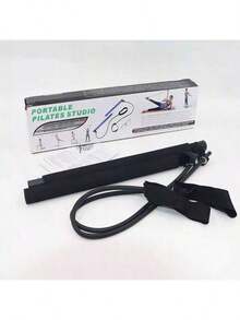 Pilates Stick Multifunctional Fitness Stick Yoga Pilates Equipment Home Elastic Exercise Resistance Band Glute Trainer - Multicolor - View 2