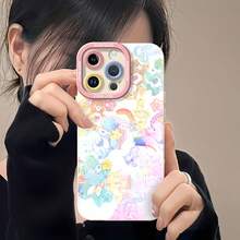 Pastel Colors Rainbow Dreams. This Stylish Phone Case Is Compatible With Samsung, Apple, , , , Transsion, ,  And Honor. Made Of TPU Silicone, It Offers Shock And Drop Protection And A Superior Feel. It's An Ideal Gift For Family, Friends, And Loved Ones, And A Perfect Choice For Valentines Day And Year's Gift. - White - View 6
