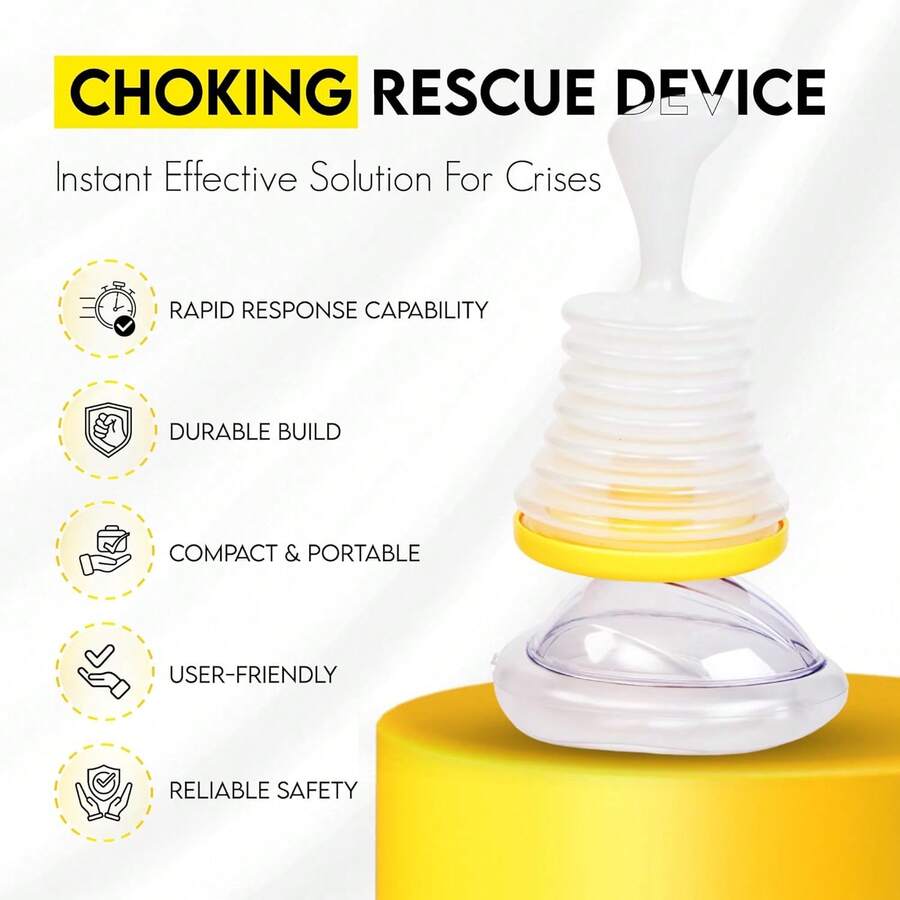 Choking Rescue Device, Portable Suction Rescue Device First Aid Kit For ...