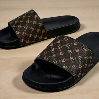 2026 New Summer Men's Slippers, Suitable For Home, Indoor, Bedroom, Bathroom, Room And Outdoor Use, Suitable For All Seasons. Beach Shoes, Casual Multifunctional Men's Slippers, Couple Style