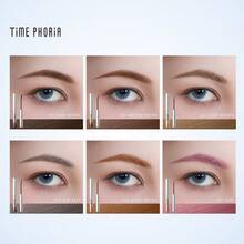 TIMEPHORIA Highly Pigmented Smudge-Proof Eyebrow Gel, Waterproof & Sweat-Resistant Eyebrow Tinting Gel, 30° Precision Angled Brush, Triple Rolling Grind Technology, 12-Hour Long-Lasting Flake-Free Eyebrow Makeup - 004 Light Brown - View 9