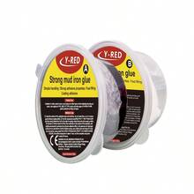 Bột trét Y-RED siêu bền, keo dán đất sét đa năng, keo dán sửa chữa siêu chắc cho kim loại, gỗ và vá ống. - bột trét kim loại - Xem 13