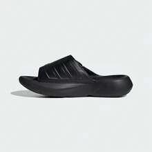 Adidas Dép lê thể thao và thường ngày LIGHTBLAZE SLIDESP dành cho nam và nữ - Đen và trắng - Xem 2