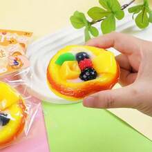 1 món đồ chơi bóp mềm hình bánh trứng tart nhân tạo sống động như thật, đàn hồi chậm, siêu mềm, giúp giảm căng thẳng, thích hợp cho người lớn dùng trong các bữa tiệc văn phòng, tiệc tại nhà, mùa đông, Lễ Tạ ơn, Giáng sinh, Quốc khánh Ả Rập Xê Út, sinh nhật, ngày lễ, năm mới, Ngày Valentine, Lễ Phục sinh, Halloween, quà tặng cho bạn trai/bạn gái, quà tặng người lớn. - Nhiều màu - Xem 5
