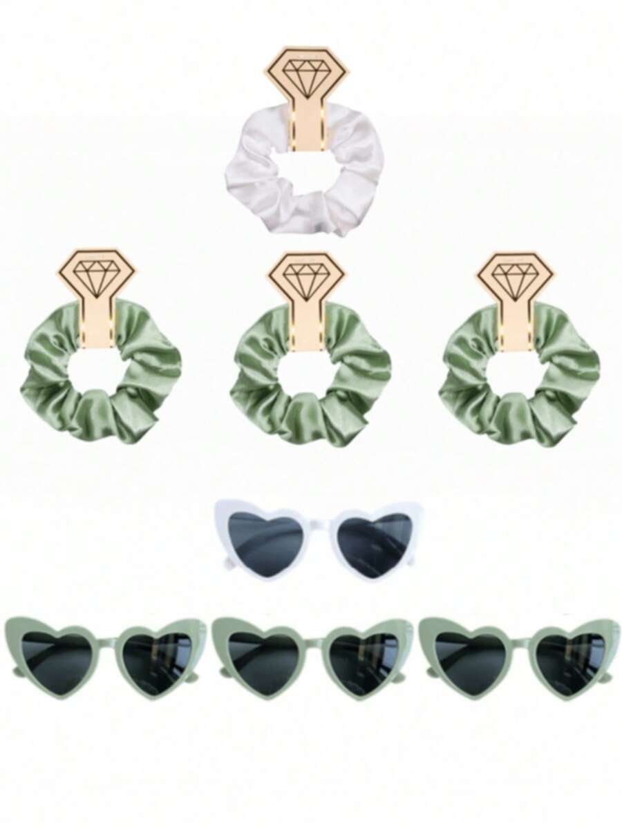 Bộ quà tặng 8 chiếc ly cầu hôn dành cho phù dâu, tiệc cưới, thích hợp làm quà tặng cho phụ nữ, các cặp đôi, gia đình và bạn bè. - Nhiều màu - Xem 1