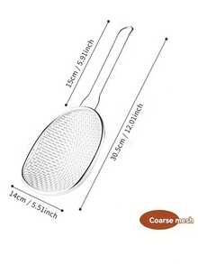 Dụng cụ vớt thức ăn bằng thép không gỉ 304 - Thể thao & Ngoài trời, Thích hợp cho cắm trại ngoài trời - Dụng cụ nấu ăn ngoài trời, Dụng cụ vớt thức ăn hình cầu bằng thép không gỉ, Dụng cụ lọc mì, Muỗng vớt thức ăn cỡ lớn, Dụng cụ lọc dầu lẩu. - Nhiều màu - Xem 13