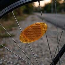 Luces reflectantes para radios de bicicleta, material reflectante de alta visibilidad, resistente al agua para en ciclismo nocturno - Multicolor - Ver 3