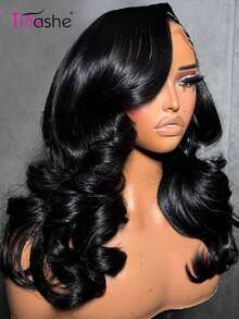 Tinashe Tóc giả ren cài 6x5 inch, không cần keo dán, không cần băng dính, kiểu sóng lơi, thoáng khí, đường chân tóc đã được tỉa sẵn với tóc con, tóc giả ren cài trông tự nhiên dành cho nữ, phù hợp cho trang phục Halloween, cosplay, đám cưới, nàng tiên cá. - SNatural - Xem 3