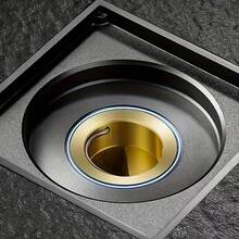 Válvula de ralo de piso de aço inoxidável de alto desempenho, à prova de odores e insetos, com filtro desodorizante de vedação automática, adequada para reforma/instalação em edifícios antigos. - A - Ver 6