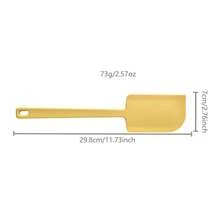 1 cái thìa silicon phết kem, chống dính, chịu nhiệt, dụng cụ làm bánh nhà bếp, dụng cụ làm bánh DIY - Xem 3