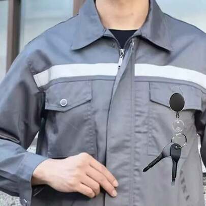 Bộ tua vít mini cầm tay 1 chiếc, bộ dụng cụ bỏ túi bằng kim loại có thể điều chỉnh, thích hợp cho phụ kiện cắm trại ngoài trời, sửa chữa ô tô, xe đạp, xe máy, dụng cụ đa năng, quà tặng sáng tạo cho nam giới, quà tặng Ngày của Cha, quà sinh nhật, vật dụng thiết yếu hàng ngày trong gia đình, dụng cụ phần cứng đồ nội thất; Móc khóa carabiner hình bầu dục dùng cho leo núi ngoài trời, dây đeo chống thất lạc có thể thu gọn dùng khi câu cá, vòng móc khóa đàn hồi, đồ dùng gia đình, phụ kiện du lịch, quà tặng Ngày của Cha, vật dụng cần thiết cho kỳ nghỉ.