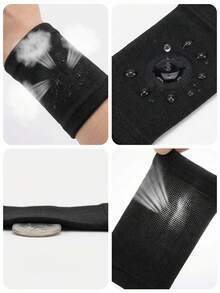 Wrist Compression Sleeve, Wrist Support Brace, Wrap-Around Compression Wrist And Thumb Support Glove, Fitness Accessories, Joint Support Wrist Brace, Nylon Wrist Wrap, Elastic Sports Wrist Guard, Wrist Protection For Golf, Basketball, Volleyball, Breathable, Sweat-Absorbent, Durable, Suitable For Birthday, Mother's Day, Father's Day And Other Holidays As Gifts - A - 查看 4
