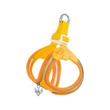 Nuevo arnés para perros de paso suave y ligero, correa de pecho de malla transpirable con reflectante, conveniente para pasear perros y gatos pequeños al aire libre - Multicolor - Ver 33