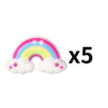 5/32件套硅胶DIY串珠套装，3D硅胶可爱动物珠子，适用于手工DIY手链项链首饰制作，工艺配件，钥匙扣，笔饰，手机挂饰，包包吊坠，独特礼物 - 彩色 - 查看 29