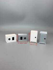 Dollhouse Mini , Cash & Currency Collection , Desktop Miniature Model, Cute Small Cabinet Made Of PLA, Photography Prop - Multicolor - View 11