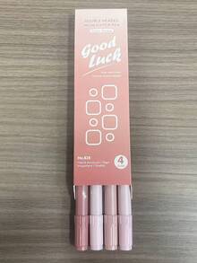 4 PIEZAS Bolígrafos resaltadores de doble punta a base de agua en sets de 4, 8 y 12 colores, con tinta de alta calidad apta para arte, manualidades y tarjetas de felicitación - Perfecto para que los estudiantes resalten puntos clave en clase. Un regalo ideal para Pascua y el regreso a clases. - Multicolor - Ver 11