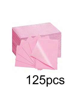 Miếng lót bàn làm móng dùng một lần, 200/125/100/50/20/10/6/5 miếng khăn giấy làm móng 3 lớp chống thấm nước màu hồng, tấm lót 13" X 18" cho bộ trang trí bàn làm móng, phụ kiện làm móng, tấm phủ bàn bảo vệ dễ làm sạch, vật dụng làm móng tại nhà và salon, quà tặng cho kỹ thuật viên làm móng - Nhiều màu - Xem 10