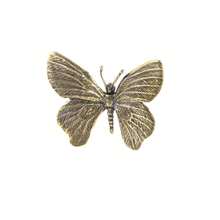 Retro Butterfly/Dragonfly Brass Handle Wardrobe Drawer Gold Cabinet Pulls Copper Handles For Furniture Cupboard Handles - Multicolor - View 14