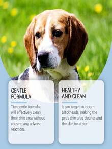 宠物下巴清洁护理套装，宠物犬猫下巴毛发清洁液，宠物局部清洁慕斯 - 30G - 查看 6