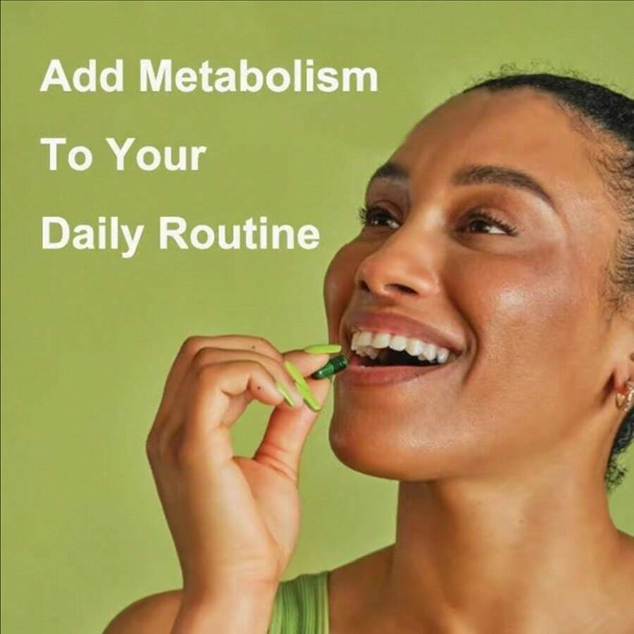 Metabolism Boosting Capsule -30 Servings Healthcare Supplement Vitamin Dietary Edible Fitness - 3PCS - View 1