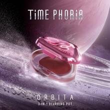 TIMEPHORIA ORBITA LIP AND CHEEK BLURRING POT | Lip & Cheek Tint With Soft Velvety Mud Texture, Blur Matte Finish Lipstick, Featherlight, Multi-Use Makeup, Buildable Color, Long-Wearing,012 Mars - 012 Mars - View 5