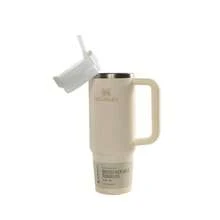 STANLEY - The Quencher H2.0 FlowState™ Tumbler 30oz With Handle & Straw, Stainless Steel Vacuum Travel Mug, Leakproof Lid, Large Capacity Cup, Keeps Drinks Cold All Day, For Water, Coffee, Iced Drinks 10-10827-418 - 1213 CREAM 2.0 - View 2