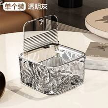 1 Thùng rác mini cao cấp, sang trọng, dùng để bàn trong phòng ngủ, kiêm bàn cà phê, thùng rác mini dạng nhấn, hộp đựng đồ sáng tạo. - nhiều màu - Xem 4