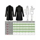 Jacquard Medieval Menswear - Black