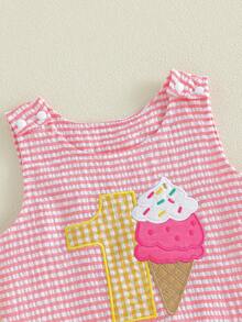 Baby Girls Tank Top Co-Ords - Pink - View 7