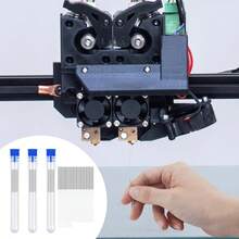 Bộ dụng cụ vệ sinh đầu phun 10/20 chi tiết, dùng cho cần gạt nước kính chắn gió, đầu máy in 3D, ống thông hơi bếp ga, đầu vòi sen, bàn chải kim loại đa năng dùng trong gia đình để làm sạch các đầu phun nhỏ bị tắc nghẽn. - nhiều màu - Xem 6