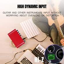 用于录制音乐的 24 位/192 kHz USB 音频接口，带 48V 幻象电源的 XLR 接口，适用于 PC 的声卡音频盒 - 黑色 - 查看 7