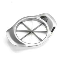 Large Stainless Steel Apple Corer Slicer, Multifunctional Fruit Peeler Pitter Knife, Kitchen Tool Gadget For Home Use - Silver - View 9