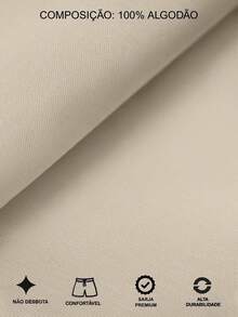 La.Bless Men's Twill Short Bermuda Men's Denim Various Colors - 米色 - 查看 3